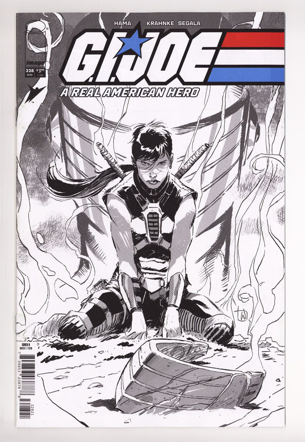 G.I. Joe A Real American Hero 328 Weeks B&W Variant (2026)