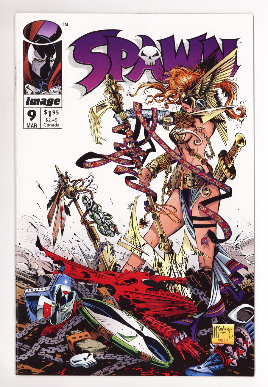 Spawn 9 VF+ (8.5) (1993) 
