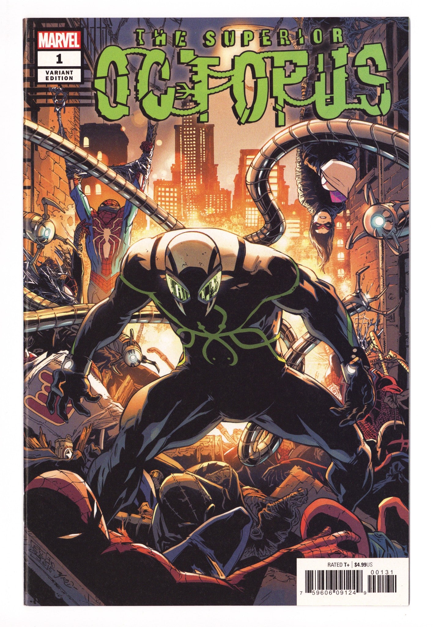 Superior Octopus 1 VF (8.0) (2018) Camuncoli Incentive Variant 