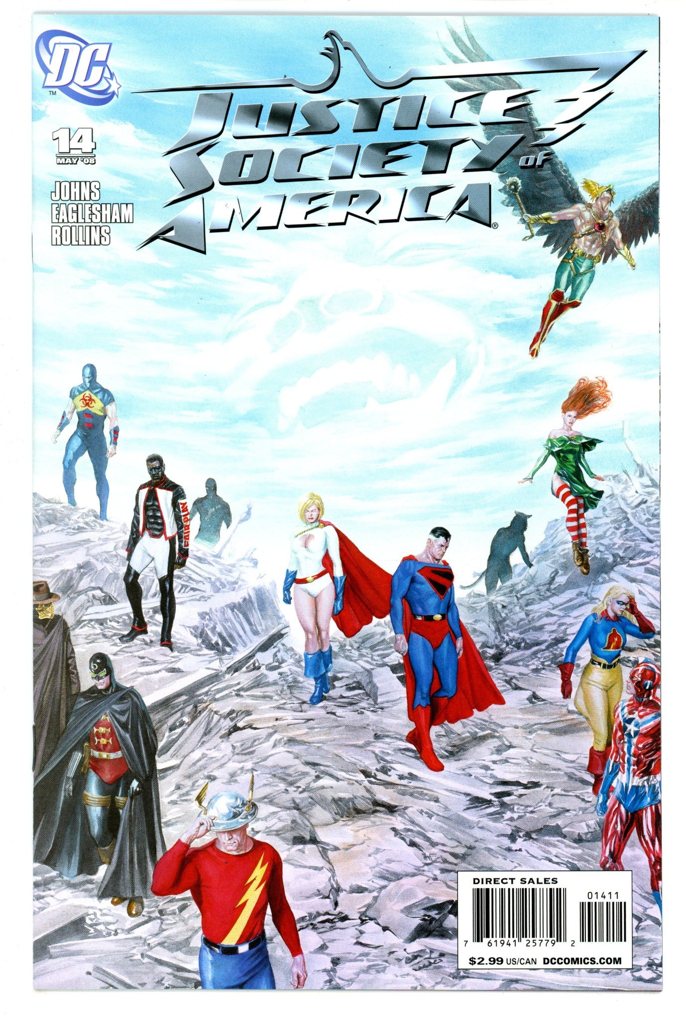 Justice Society of America Vol 3 14  High Grade  (2008)   