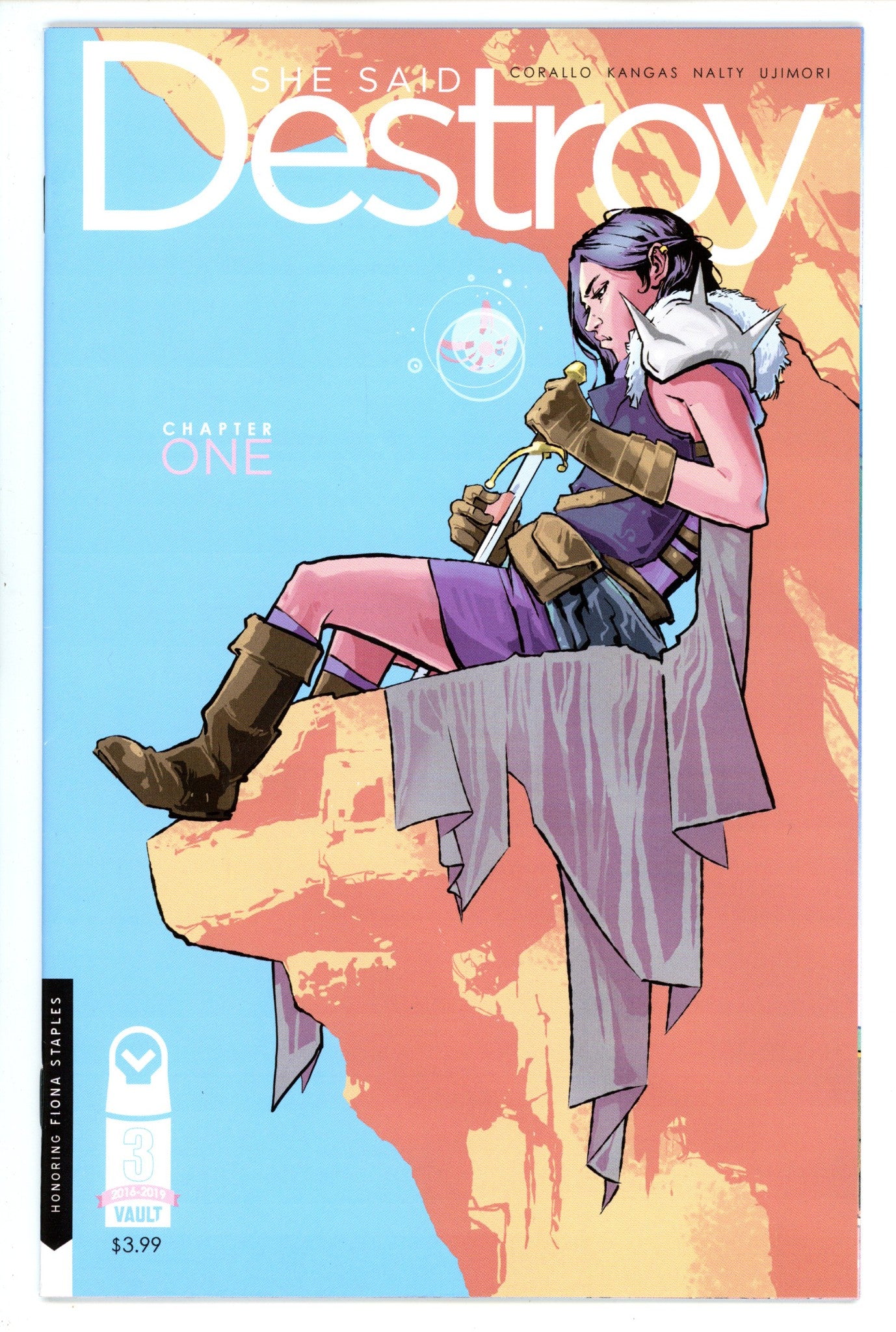 She Said Destroy 1 High Grade (2019) Corallo Variant 