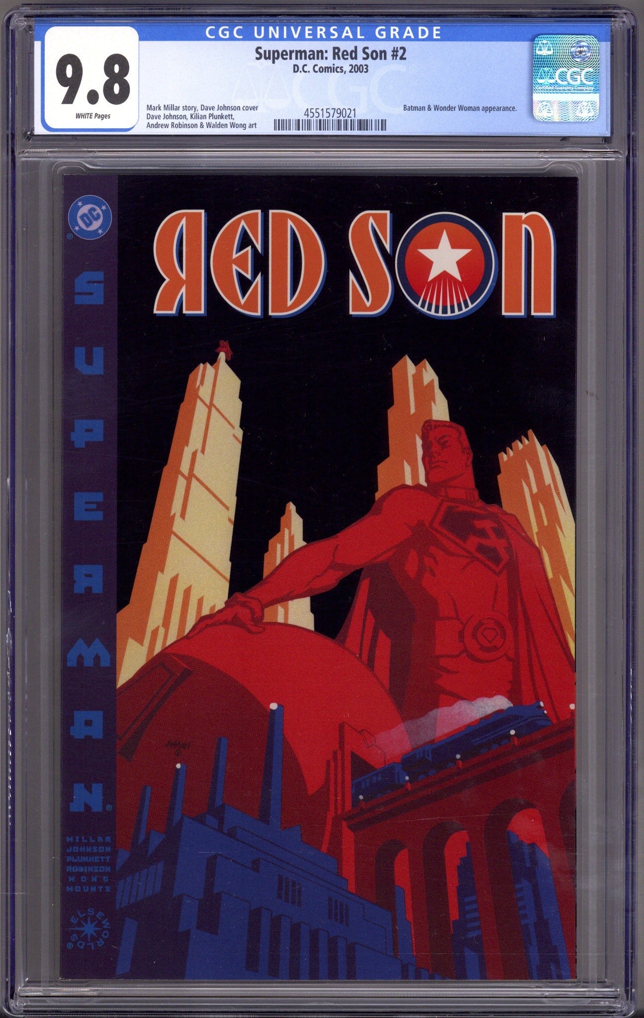Superman: Red Son 2 CGC 9.8 (NM/M) (2003) 