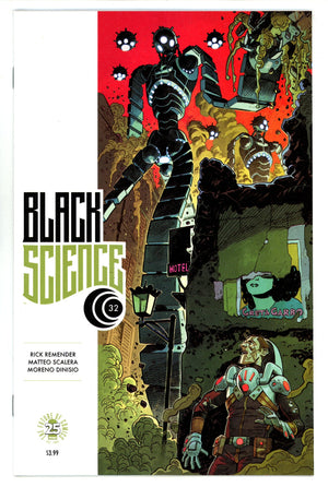 Black Science 32 High Grade (2017) Hawthorne Variant