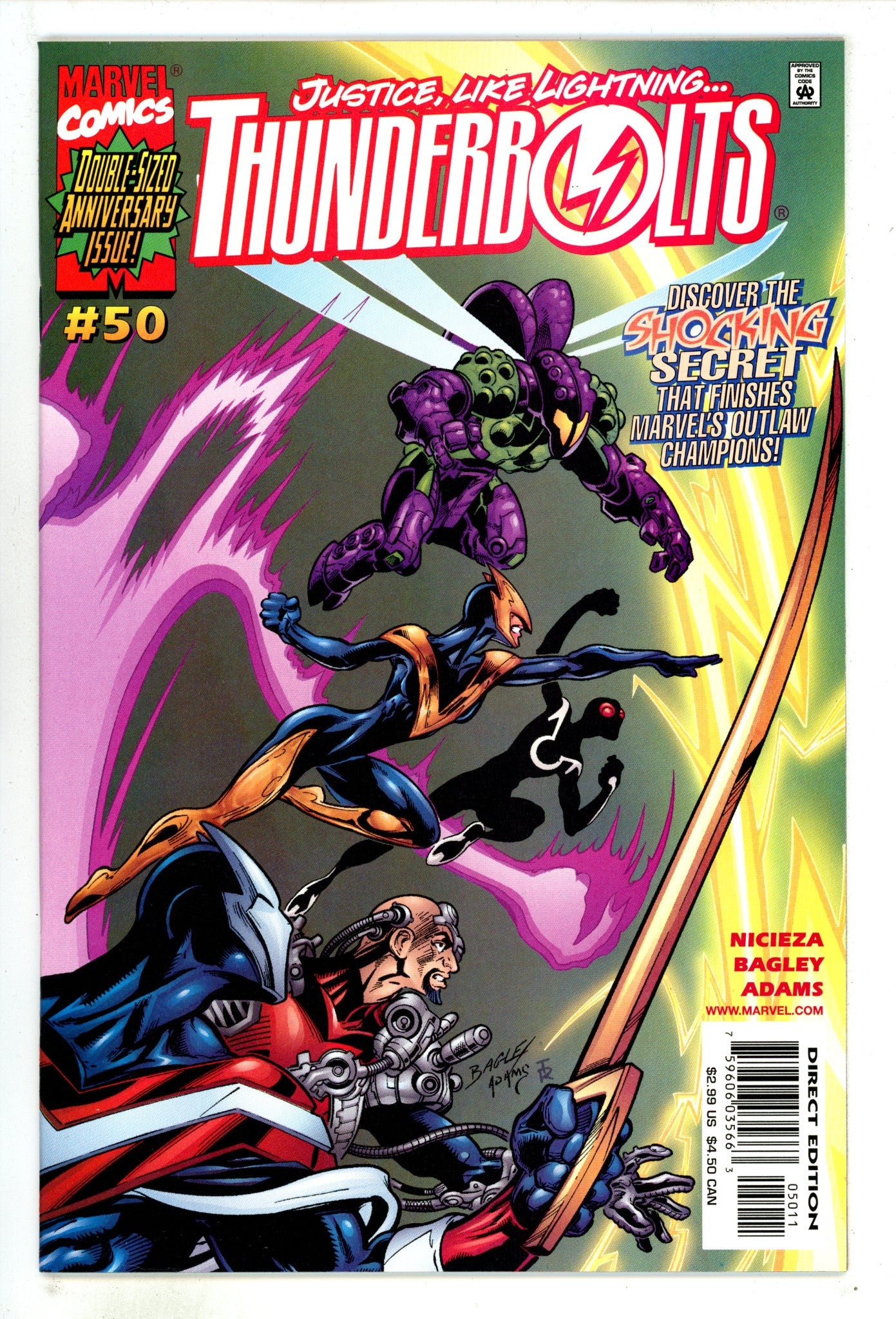 Thunderbolts Vol 1 50 High Grade (2001) 