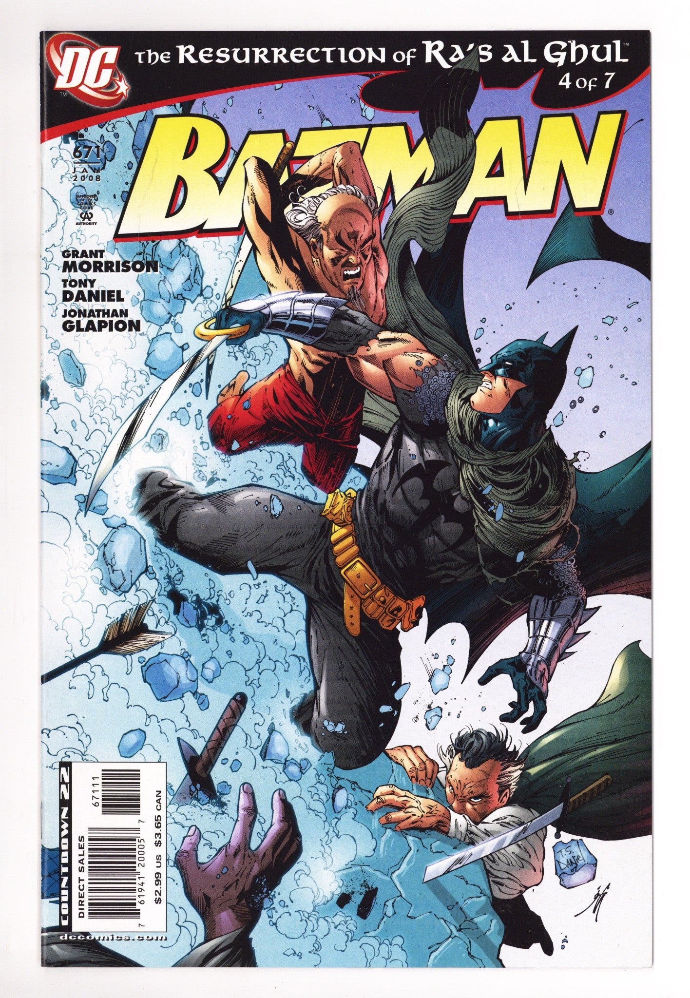 Batman Vol 1 671 High Grade (2008) 