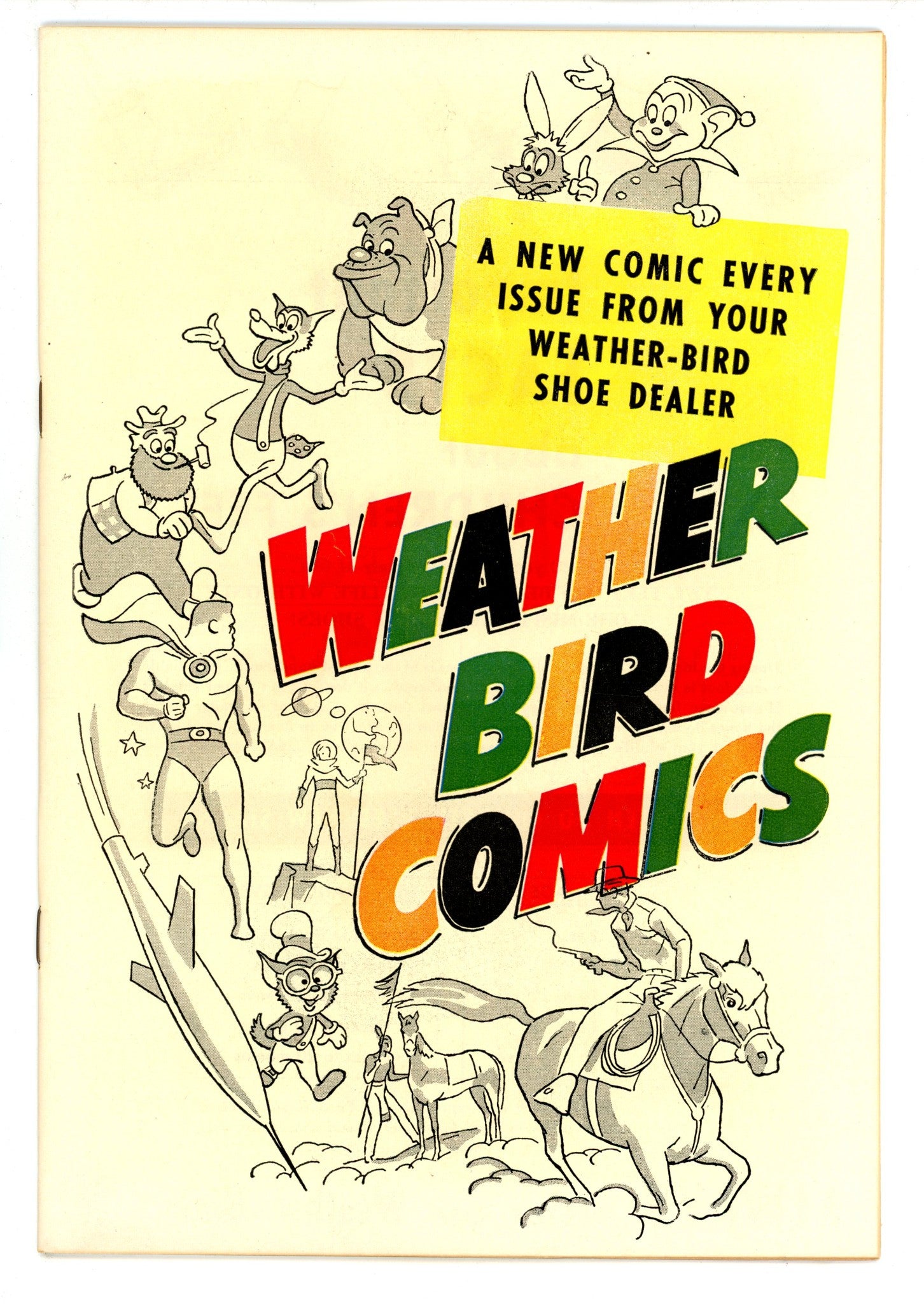Weather Bird Comics [1] VF (8.0) (1957) #13 Variant 