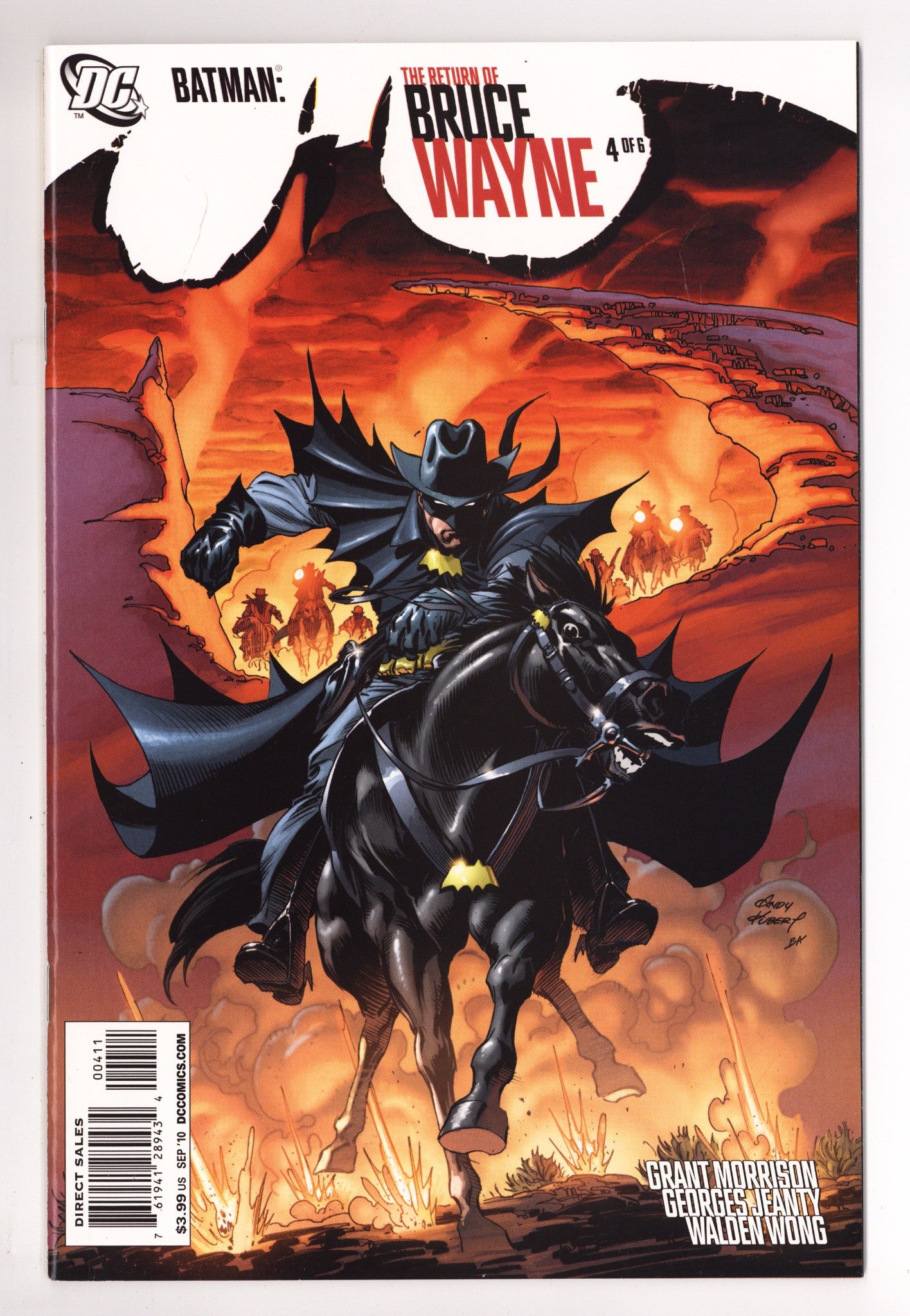 Batman: The Return of Bruce Wayne 4 High Grade (2010) 