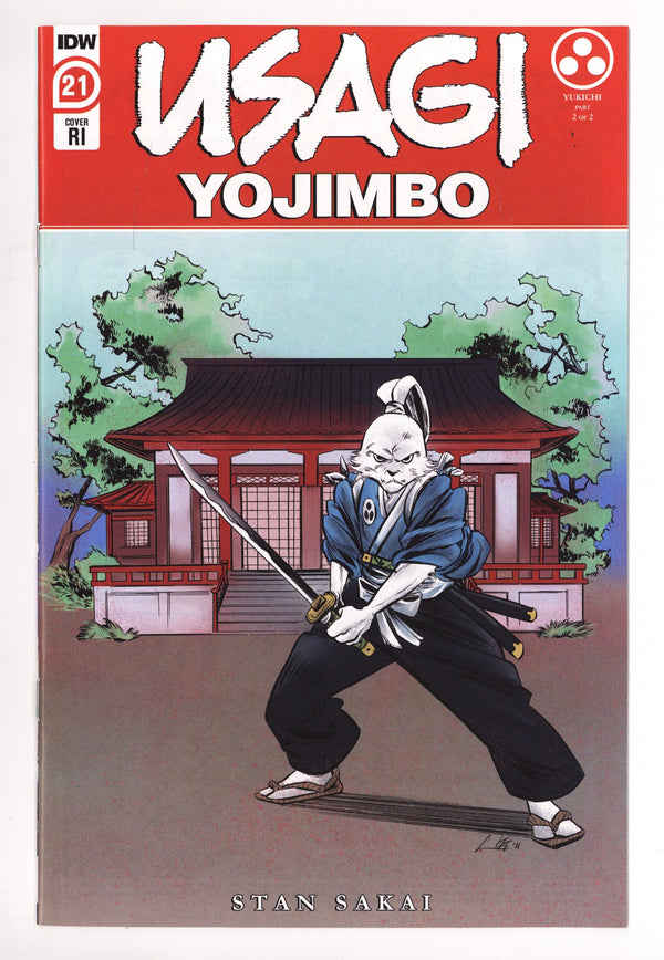 Usagi Yojimbo Vol 4 21 NM (9.4) (2021) Lee Incentive Variant