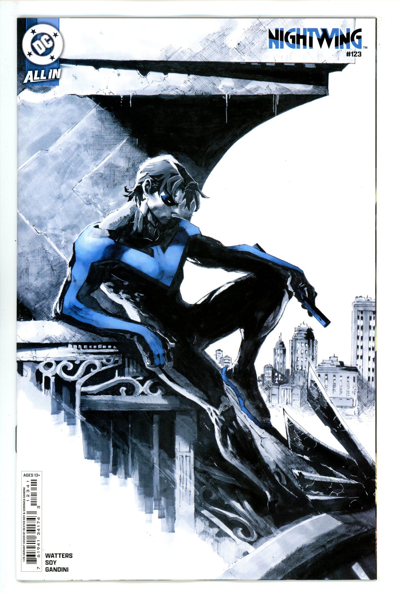Nightwing Vol 4 123 Soy Incentive Variant NM (2025)