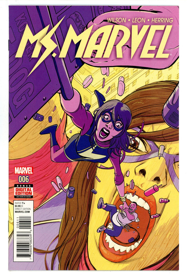 Ms. Marvel Vol 4 6 High Grade (2016)