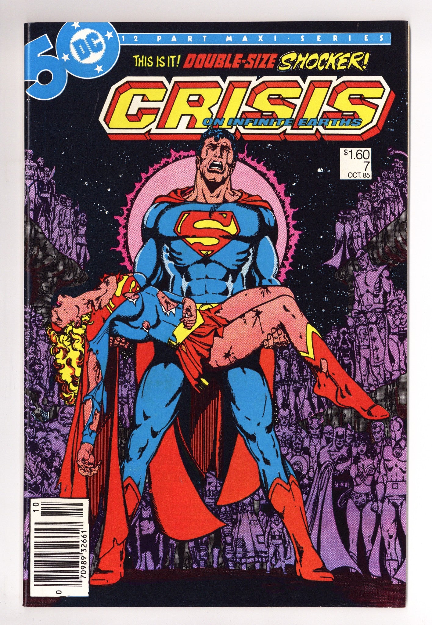 Crisis on Infinite Earths 7 VF/NM (9.0) (1985) Canadian Price Variant 