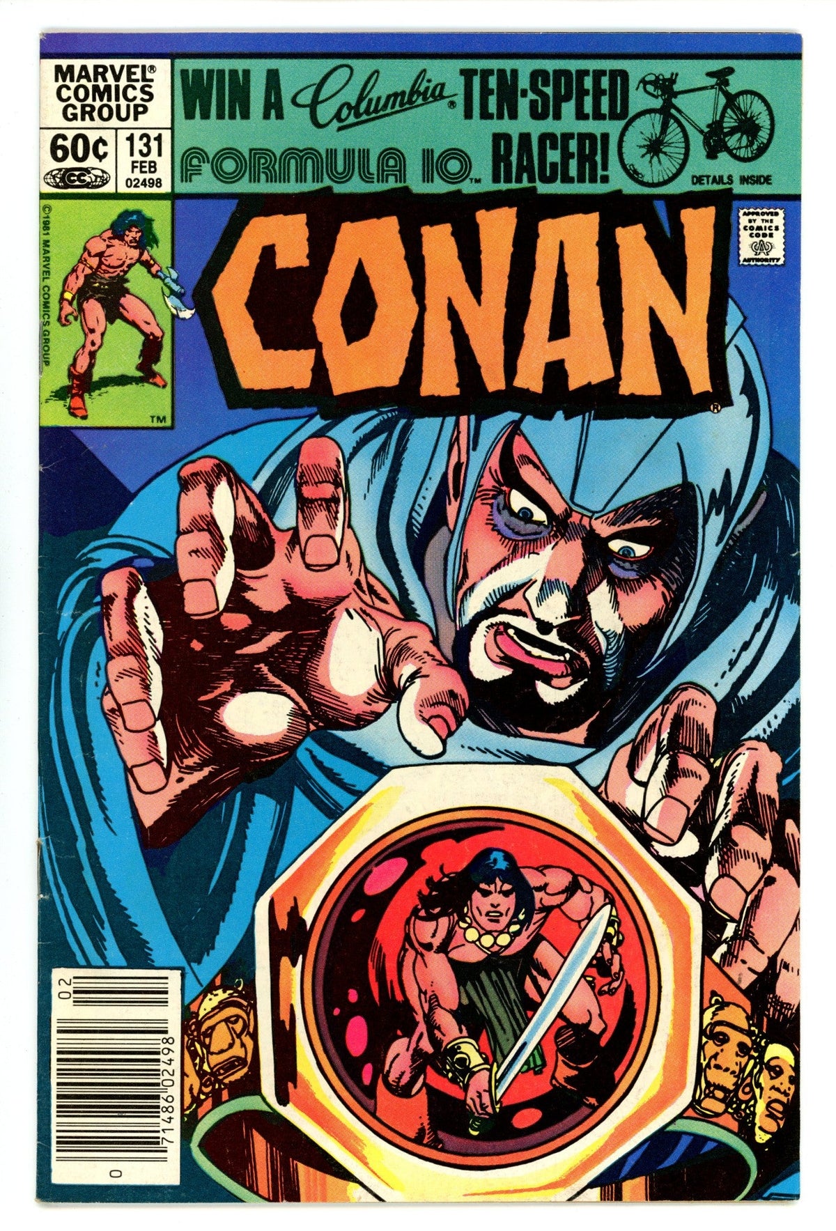 Conan the Barbarian Vol 1 131  Low Grade   (1982)   Newsstand