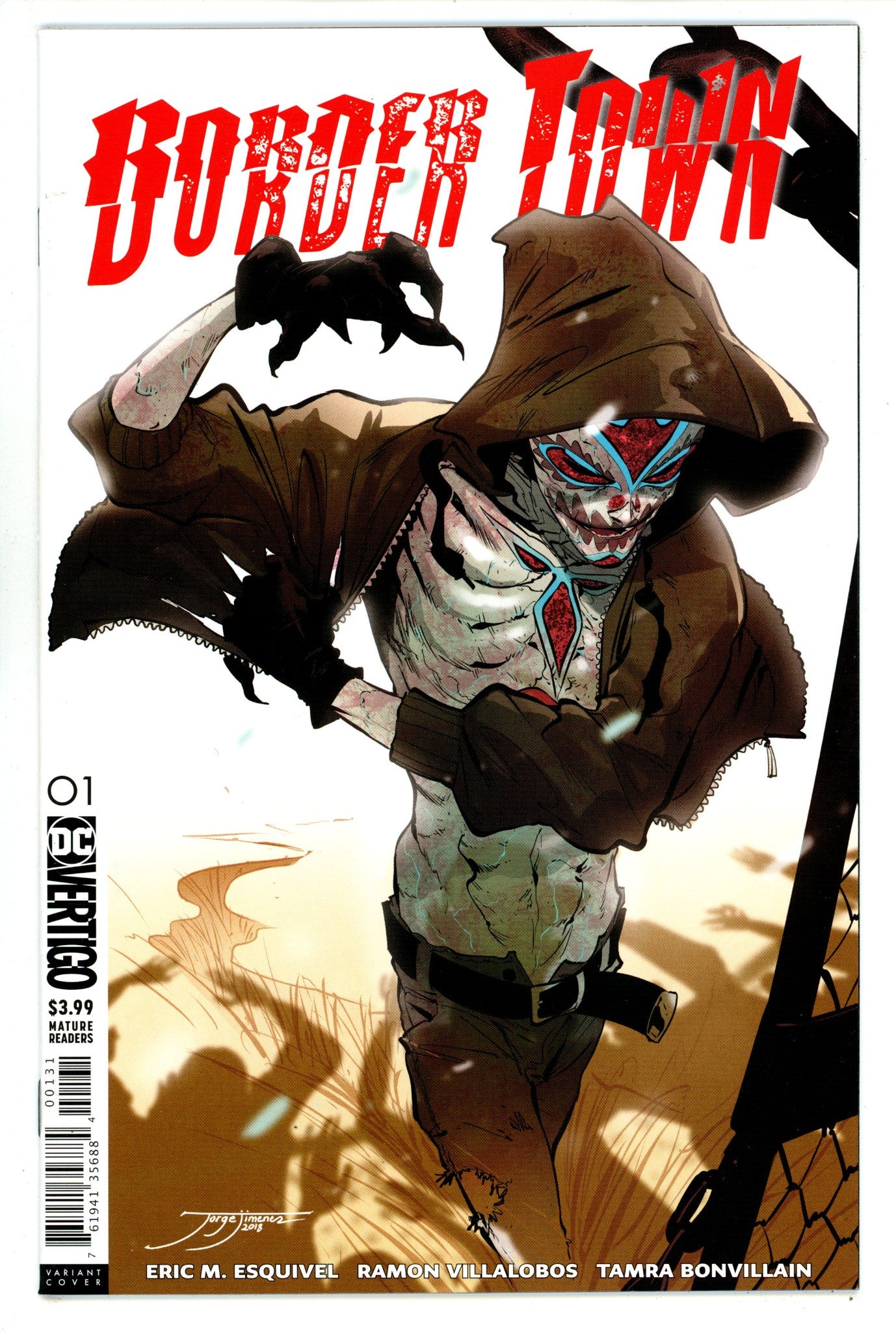 Border Town 1 High Grade (2018) Jiménez Variant 