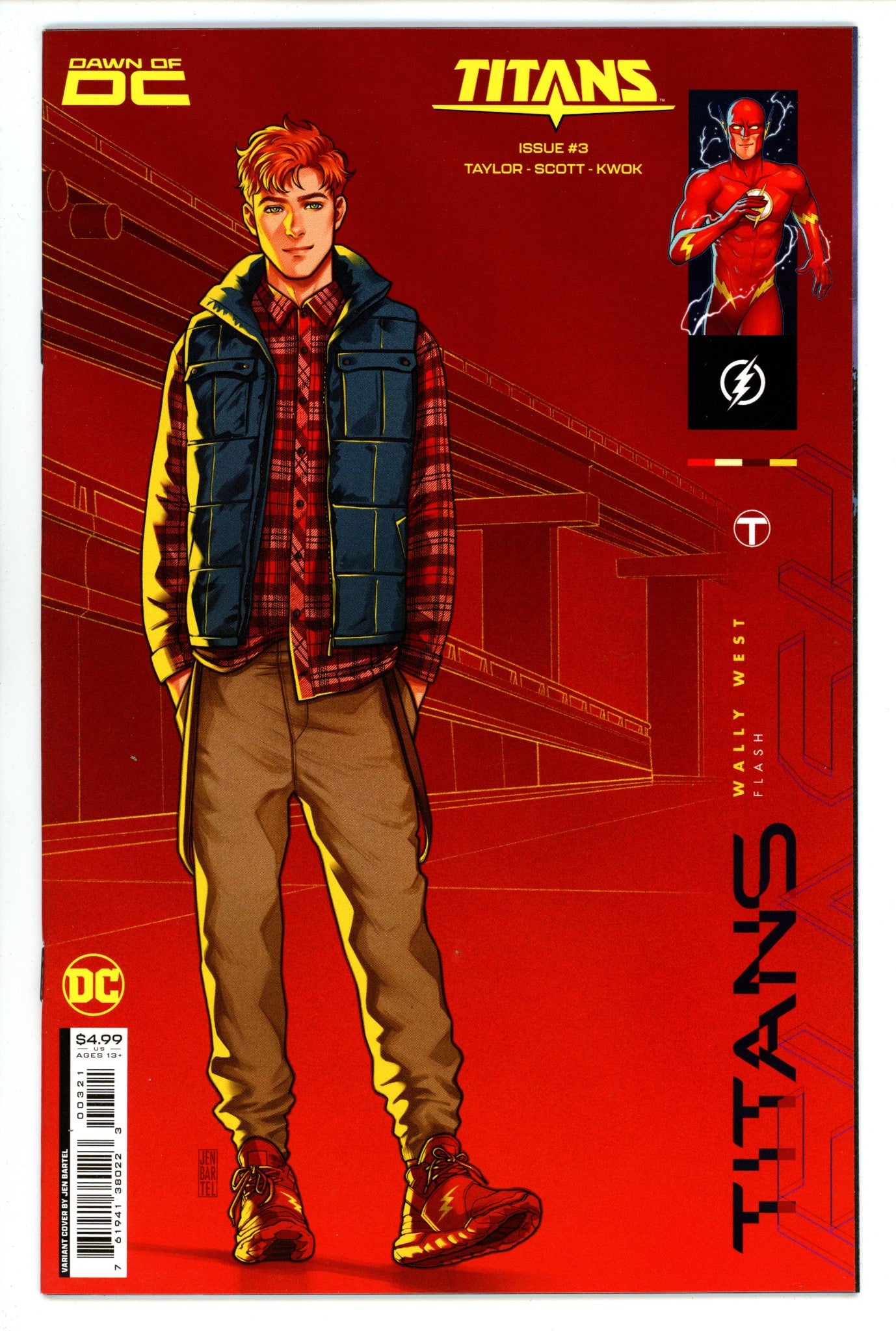 Titans Vol 4 3 High Grade (2023) Bartel Variant 