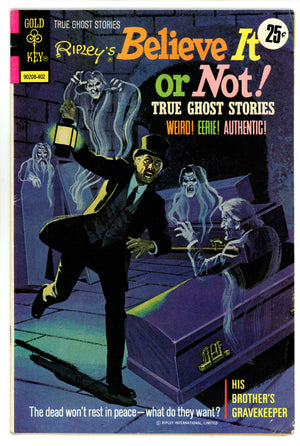 Ripley's Believe It or Not! 45 FN (6.0) 25¬¨¬¢ Sticker (1974)