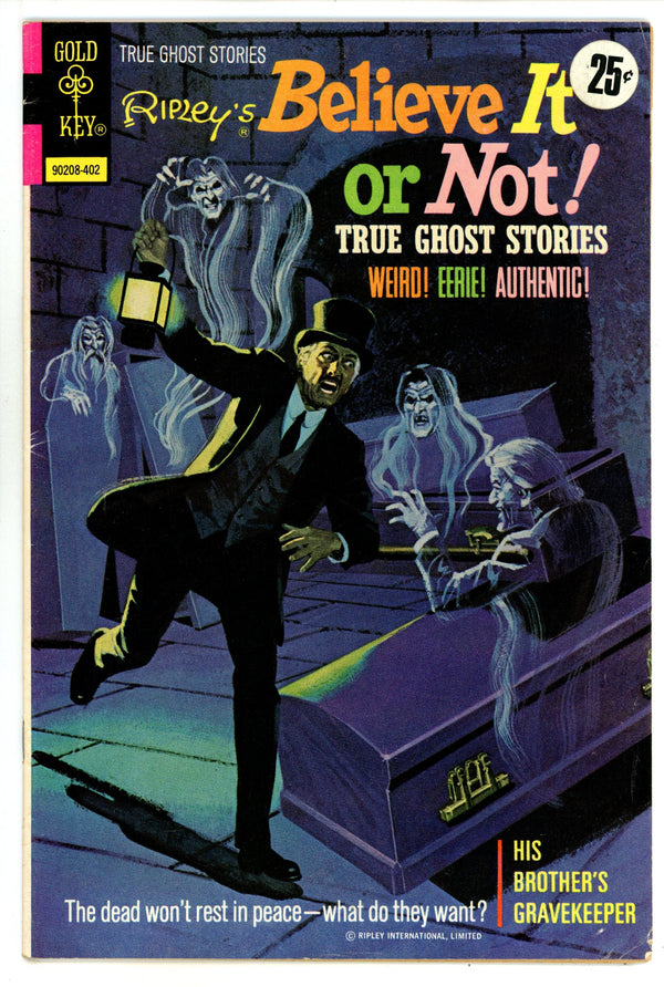 Ripley's Believe It or Not! 45 FN (6.0) 25¬¨¬¢ Sticker (1974)