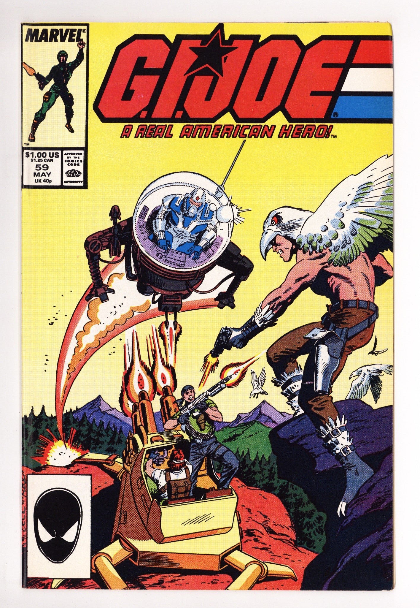 G.I. Joe, A Real American Hero 59 Mid Grade (1987) 