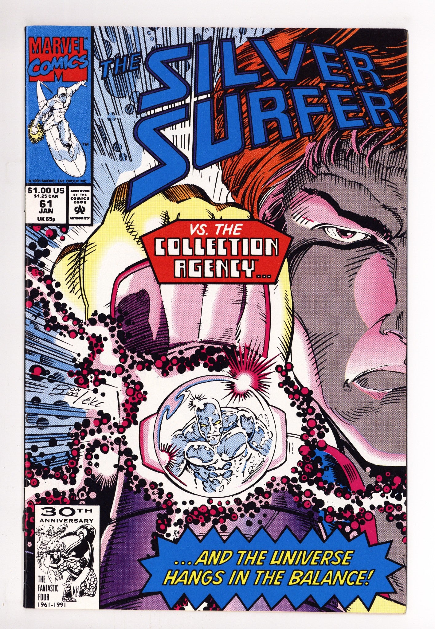 Silver Surfer Vol 3 61 Mid Grade (1992) 