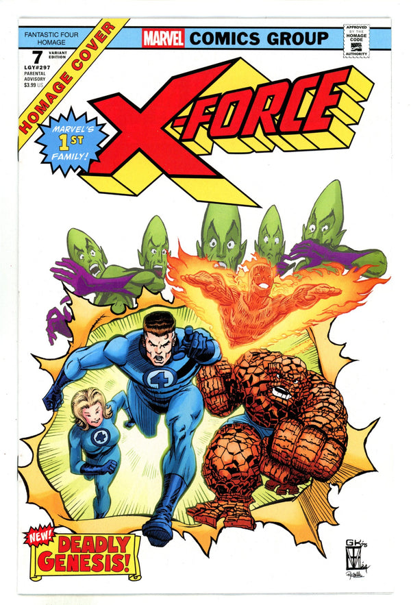 X-Force Vol 7 7 Saowee Homage Variant (2024)