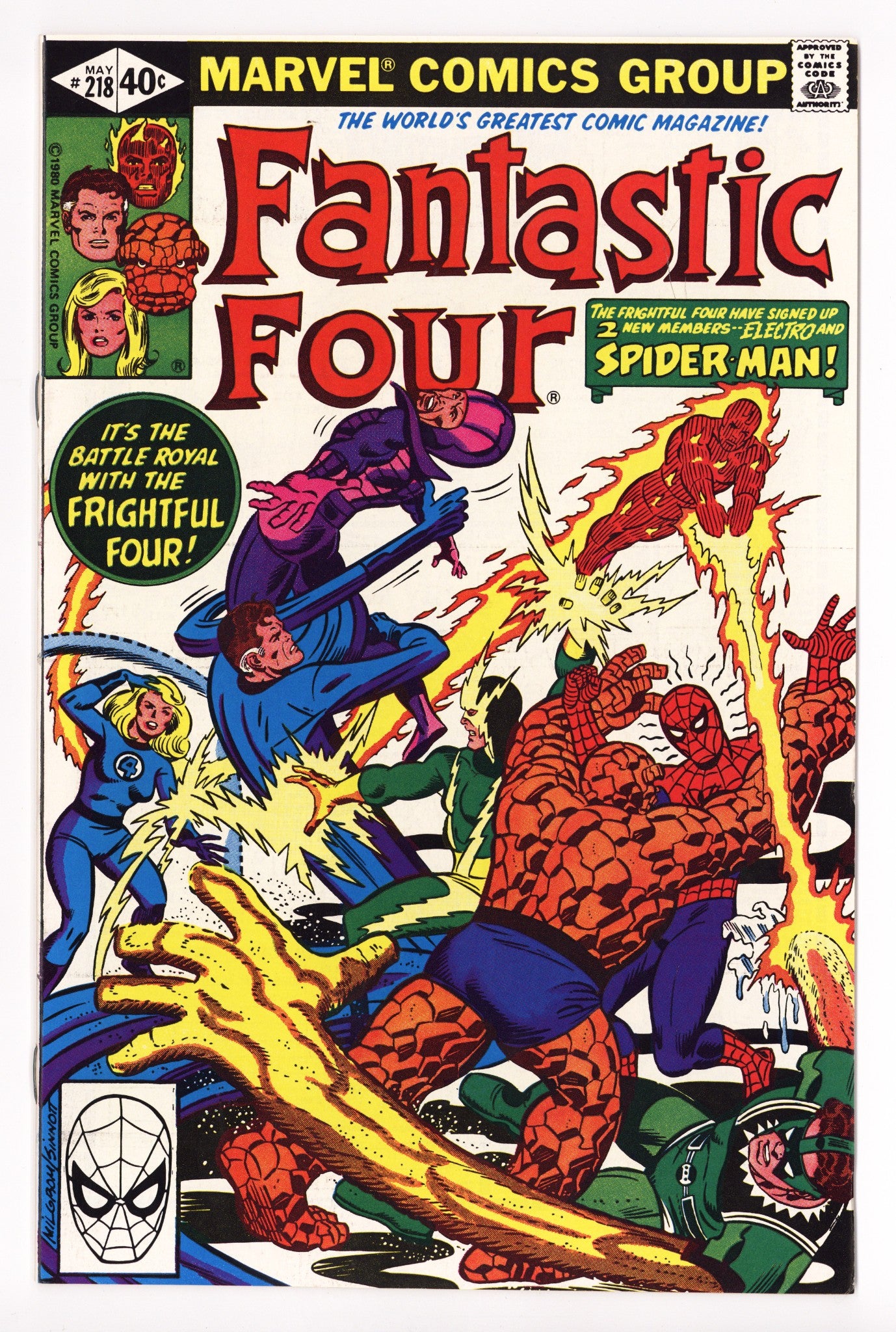 Fantastic Four Vol 1 218 High Grade (1980) 