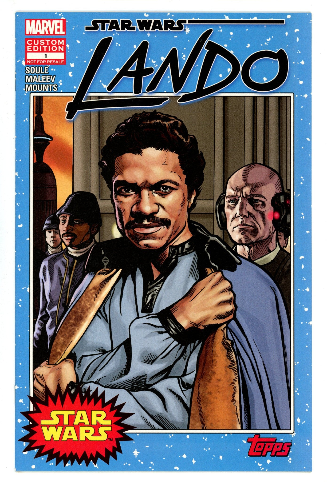Star Wars: Lando Topps Custom Edition 1 VF+ (8.5) (2015) 