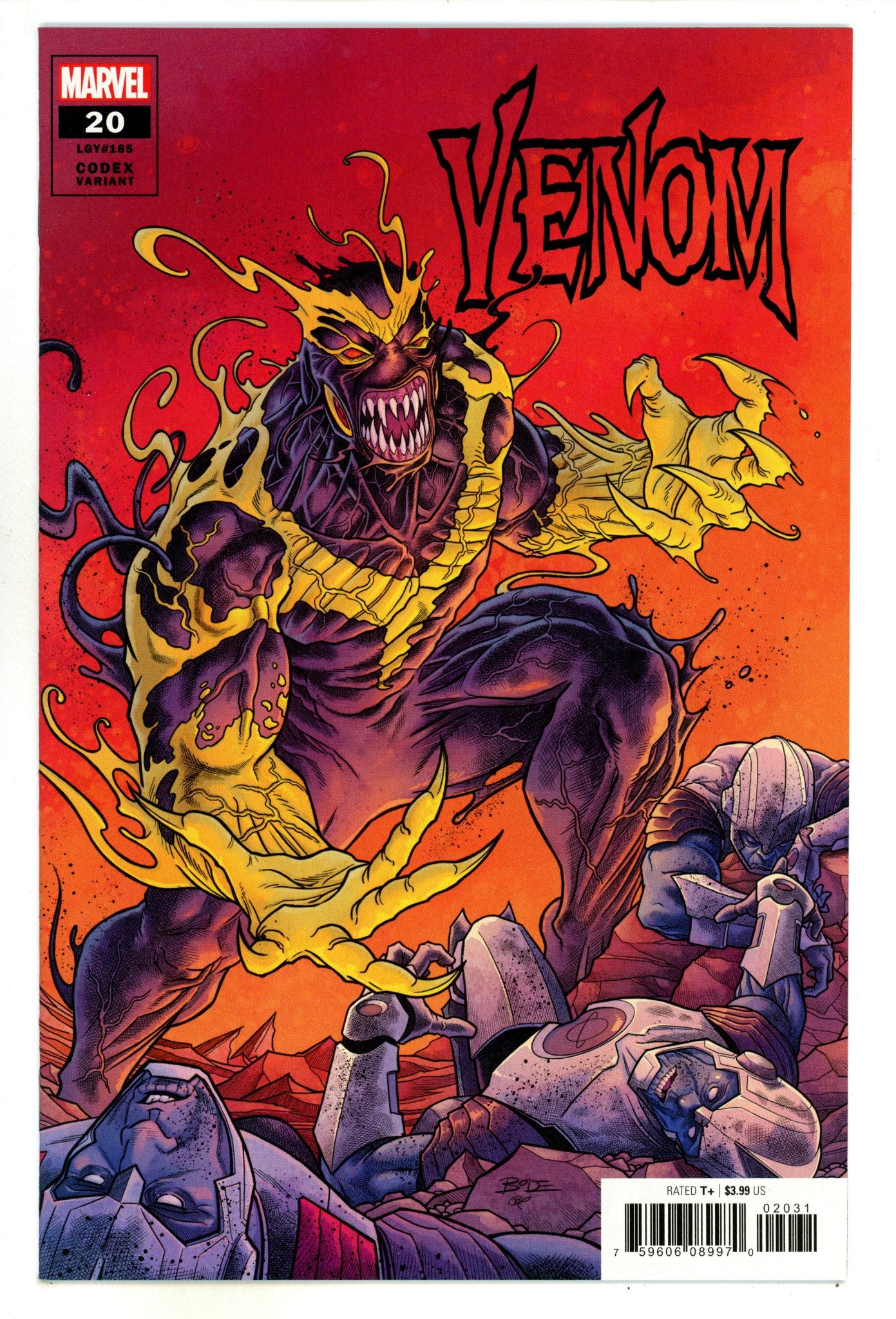 Venom Vol 4 20 (185) High Grade (2020) Sleeper Variant 