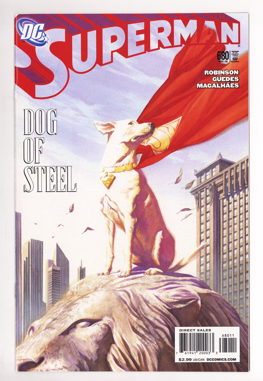 Superman Vol 1 680 NM- (9.2) (2008) 