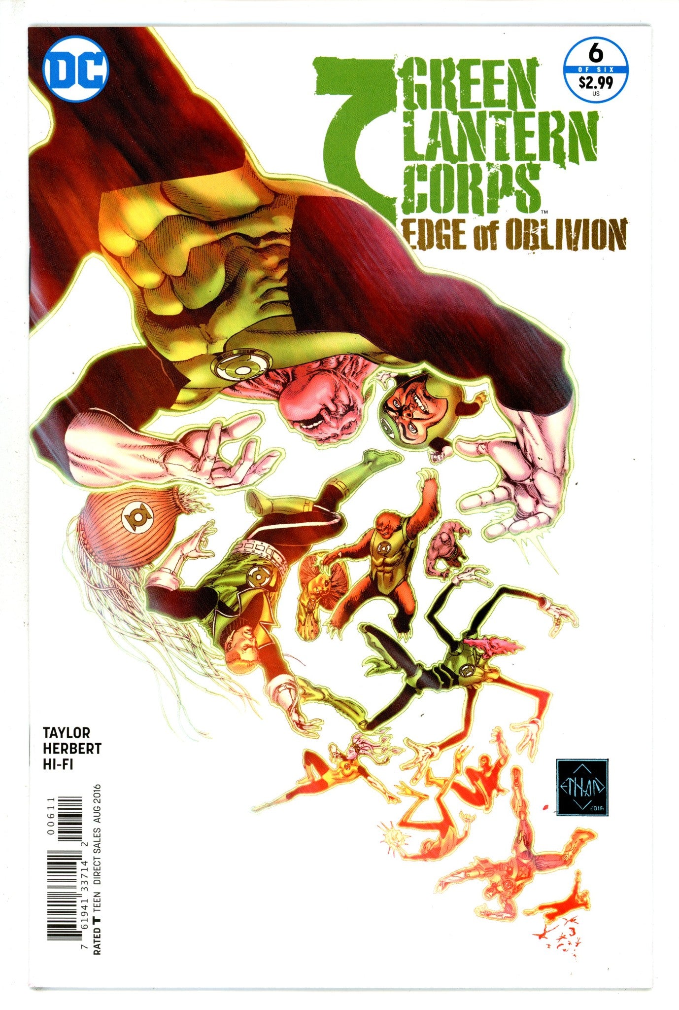 Green Lantern Corps: Edge of Oblivion 6 (2016)