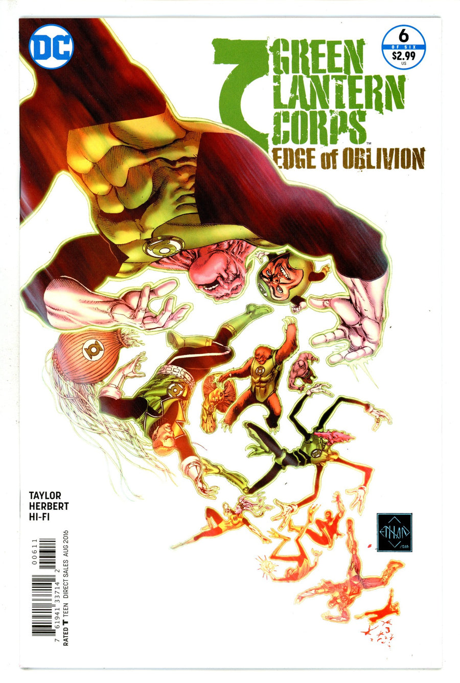 Green Lantern Corps: Edge of Oblivion 6 (2016)