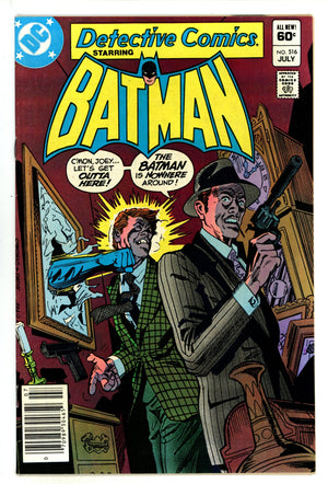 Detective Comics Vol 1 516 VF (8.0) (1982) Newsstand 