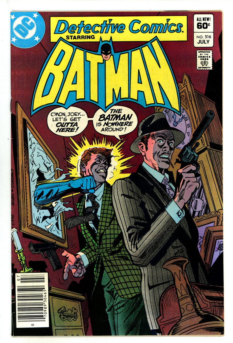 Detective Comics Vol 1 516 VF (8.0) (1982) Newsstand 