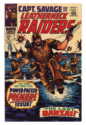 Capt. Savage and His Leatherneck Raiders 1 FN/VF (7.0) (1968)