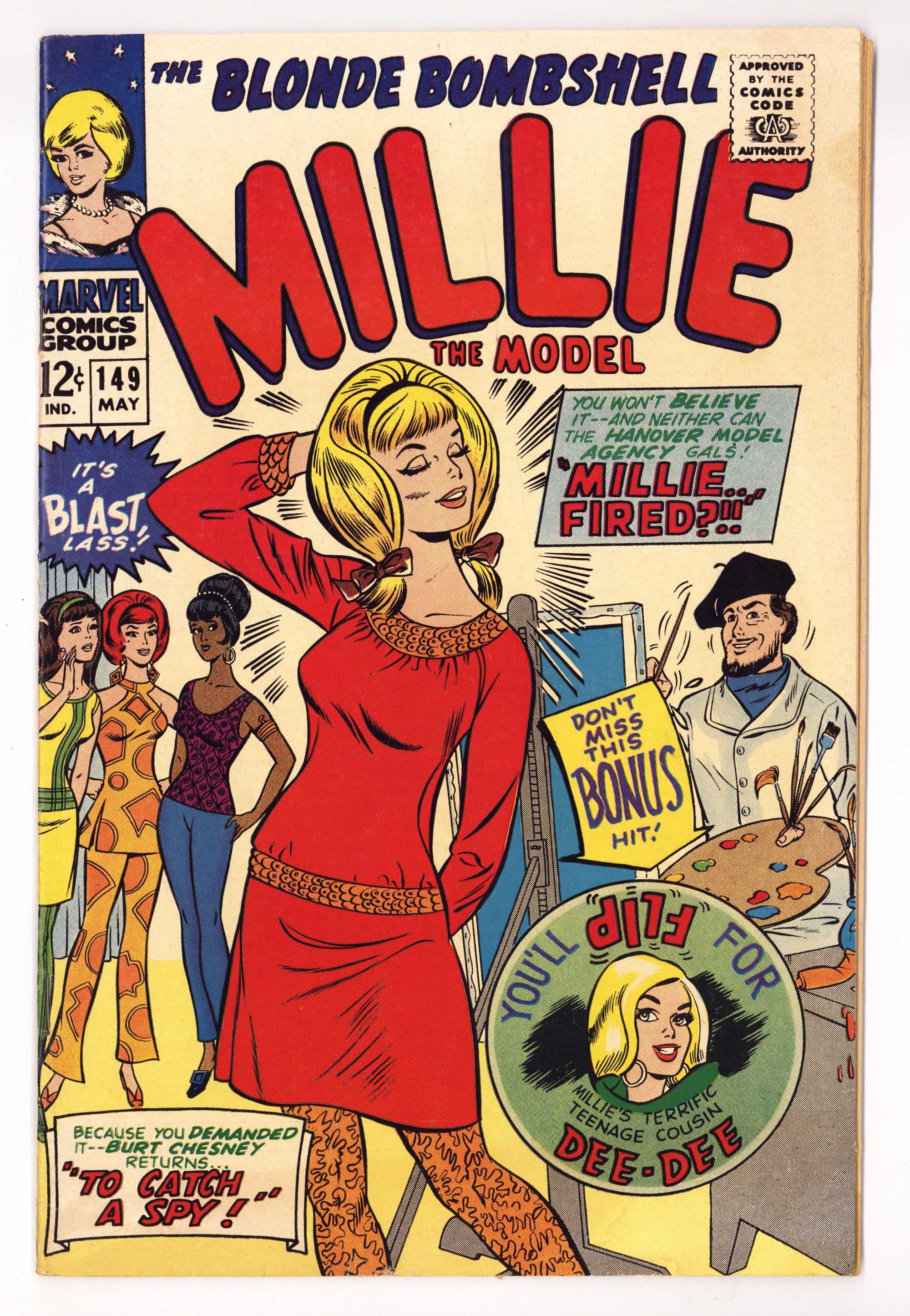 Millie the Model 149 VG/FN (5.0) (1967) 