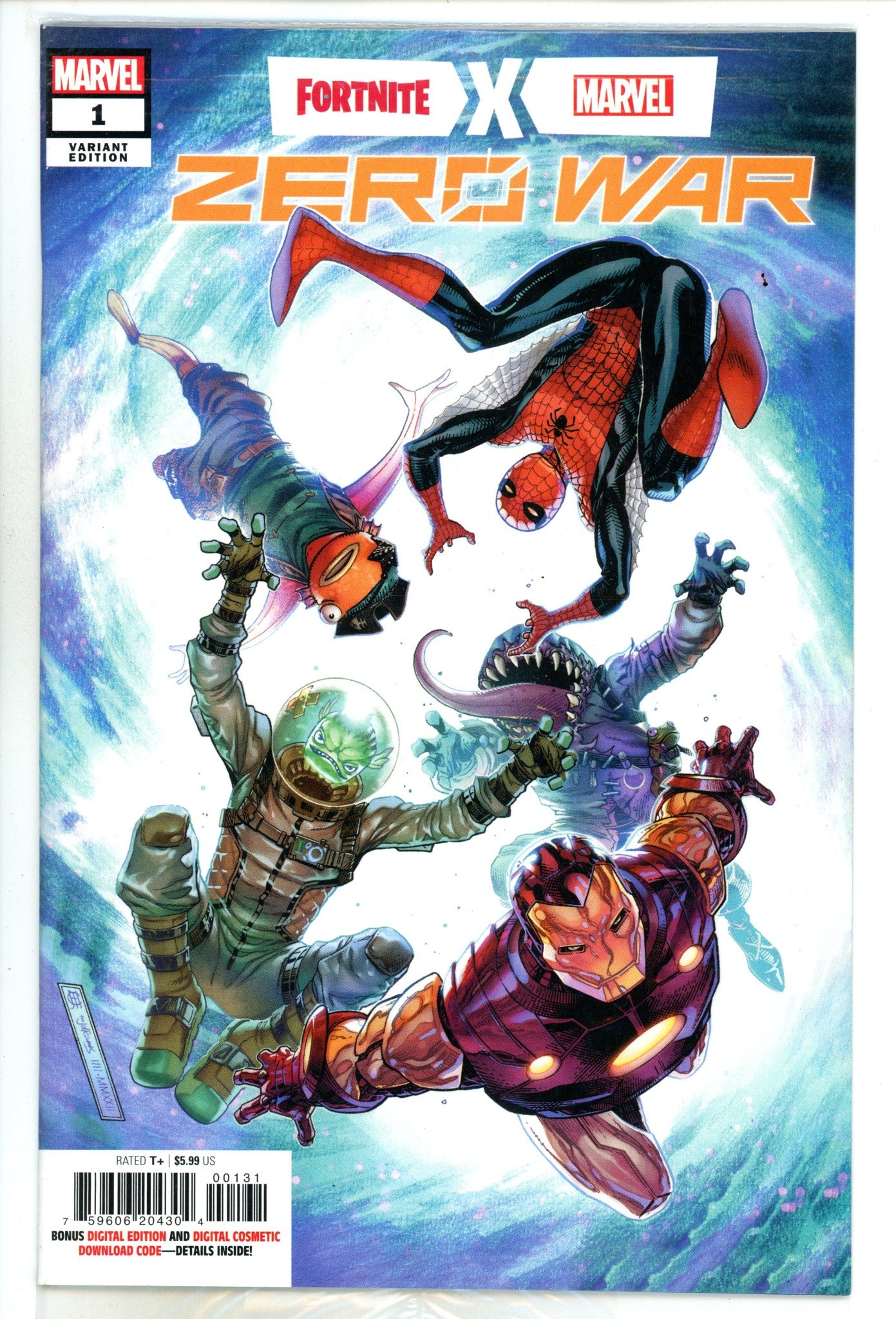 Fortnite X Marvel: Zero War 1 New, Sealed (2022) Cheung Incentive Variant 