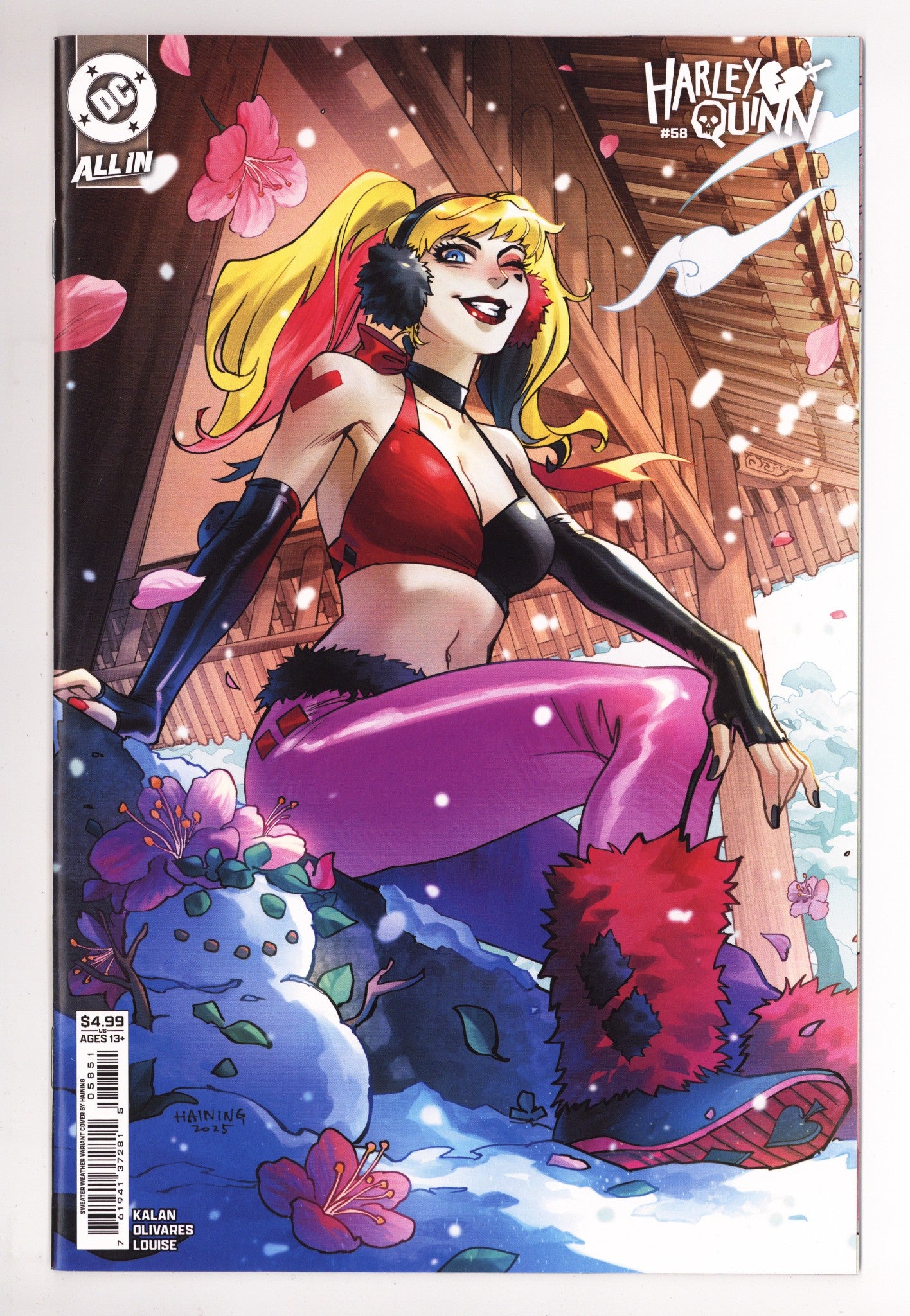 Harley Quinn Vol 4 58 Haining Variant (2026)