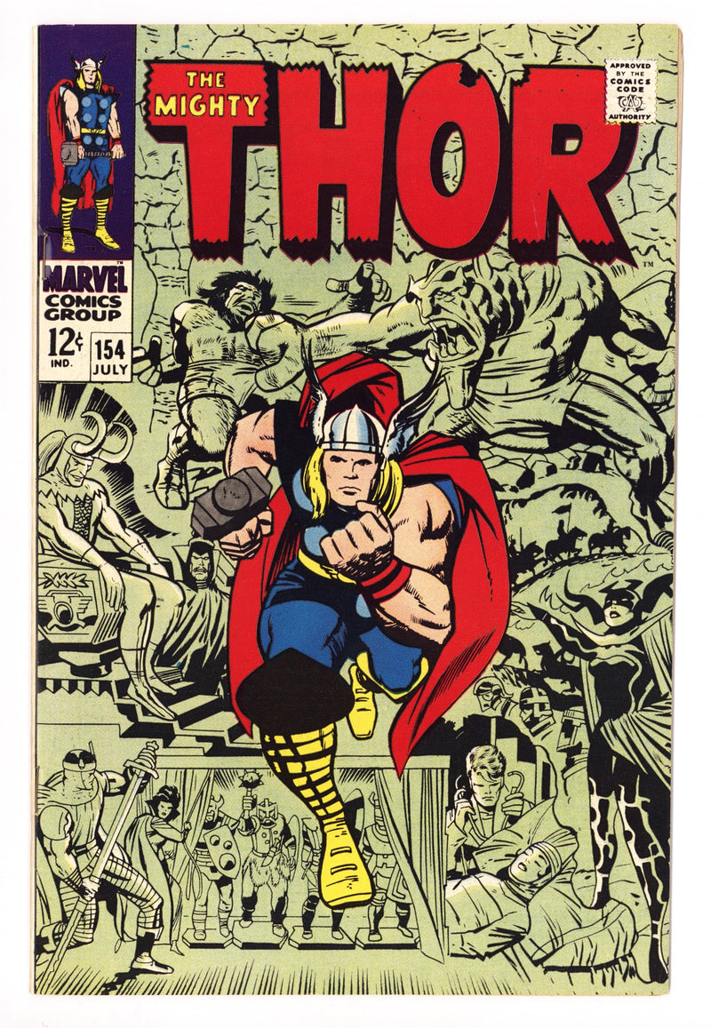 Thor Vol 1 154 FN/VF (7.0) (1968) 