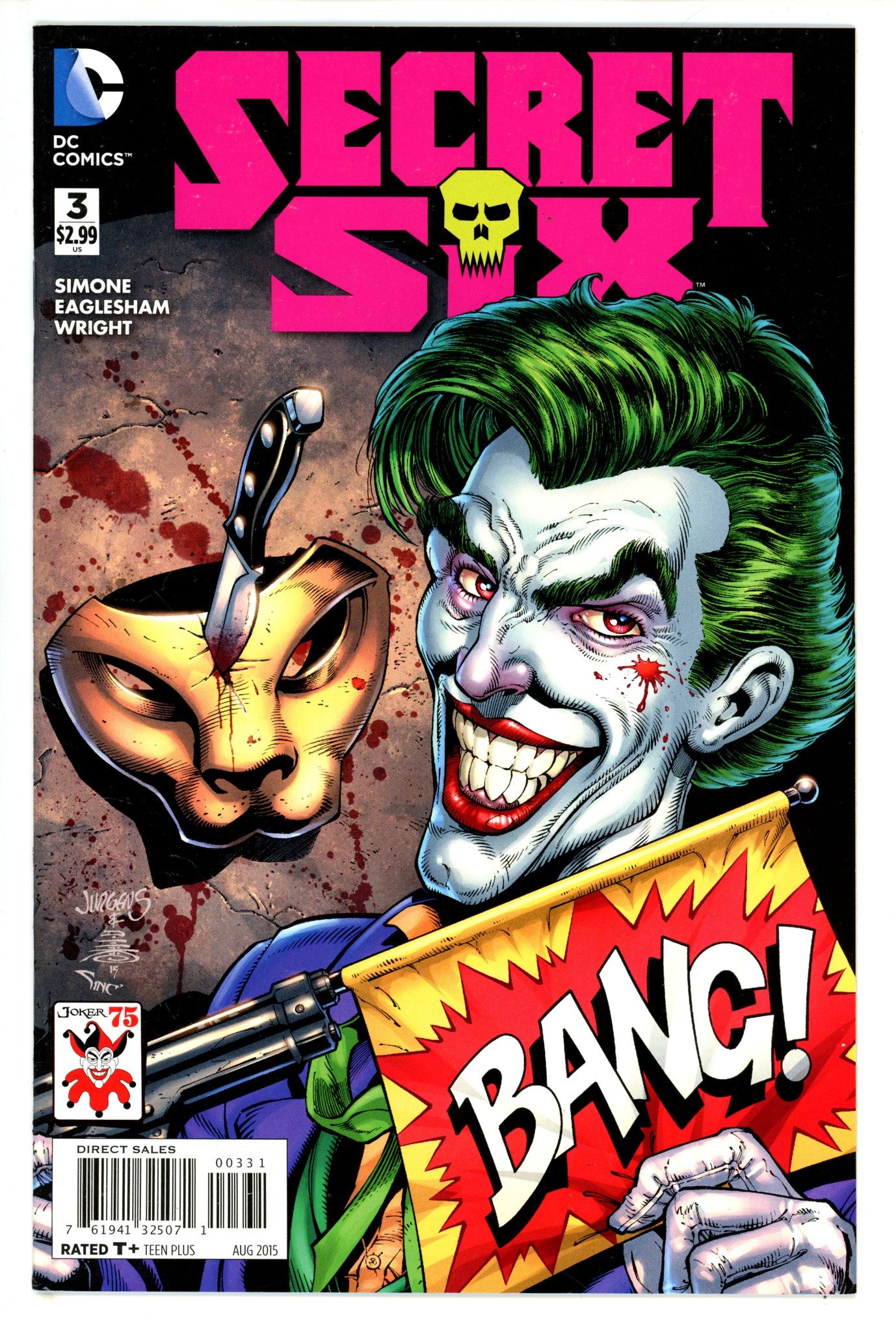 Secret Six Vol 4 3 Jurgens Variant (2015)