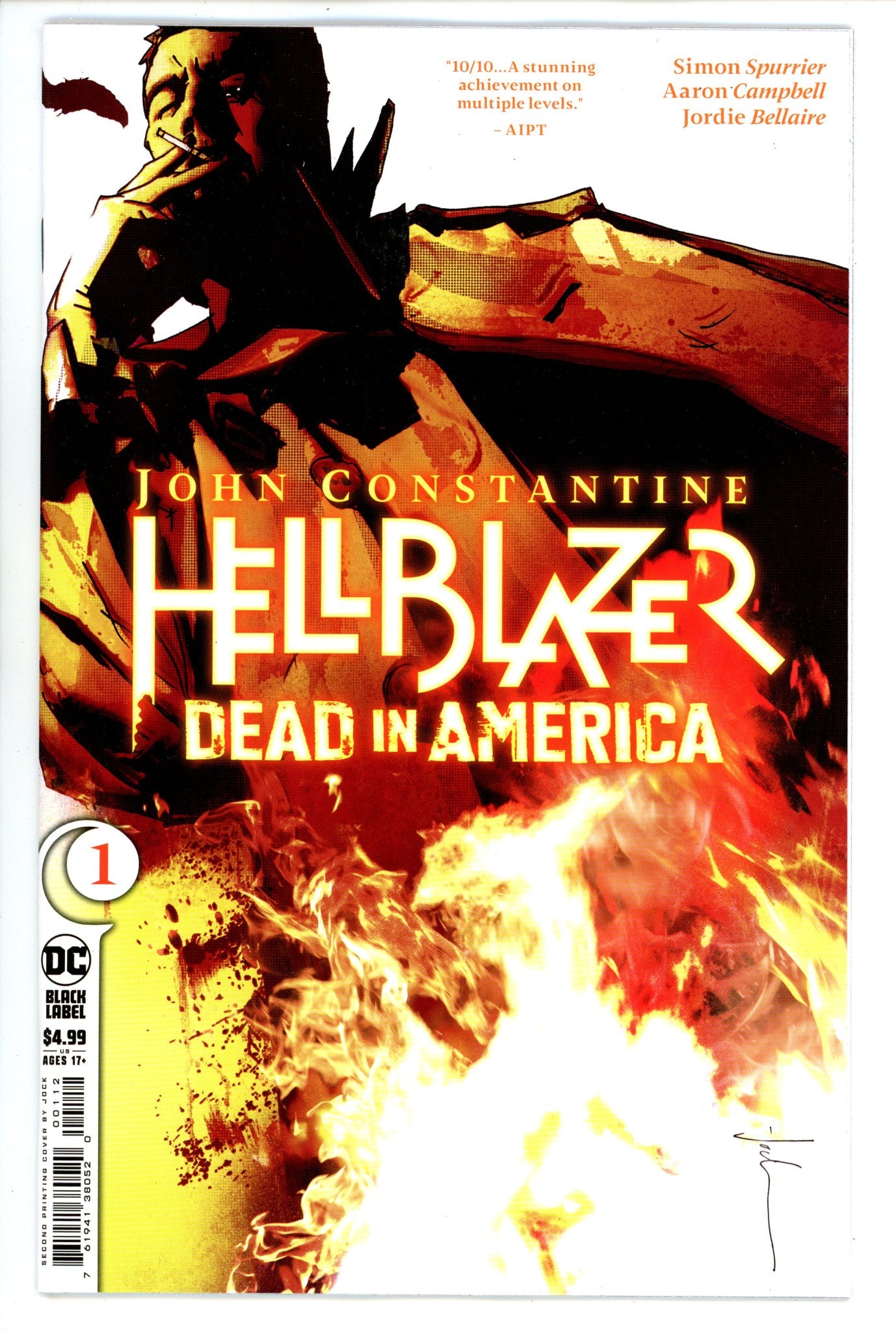 John Constantine Hellblazer Dead In America 1 2Nd Print (2024)