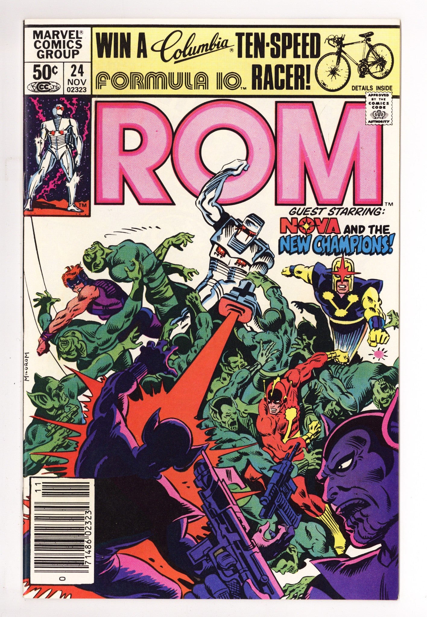 Rom Vol 1 24 High Grade (1981) Newsstand 