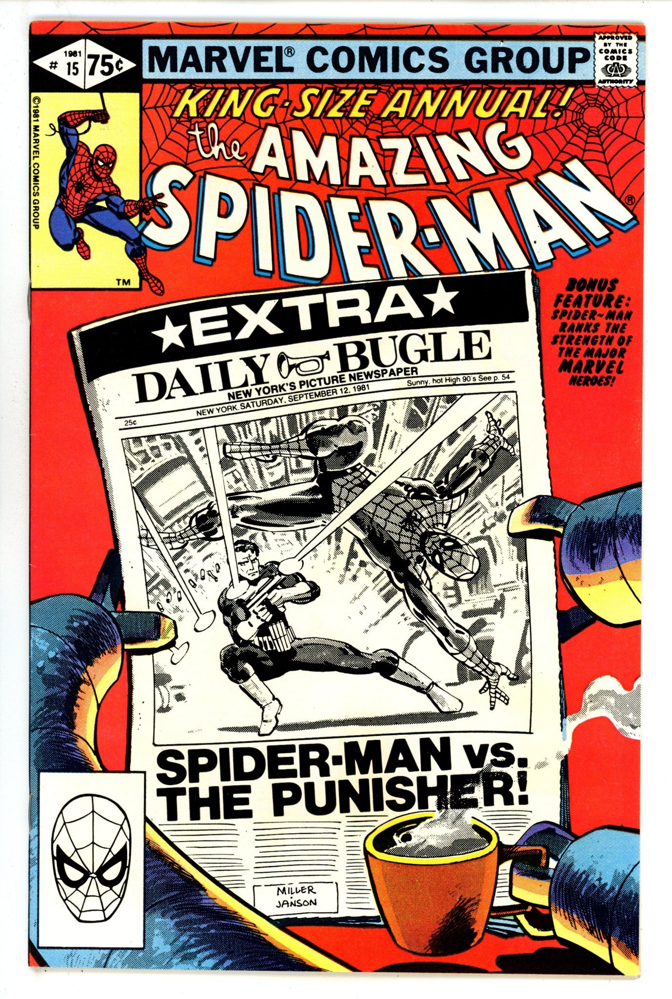The Amazing Spider-Man Annual Vol 1 15 VF (8.0) (1981) 