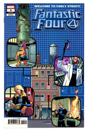 Fantastic Four Vol 6 4 (649) High Grade (2019) Schiti Variant