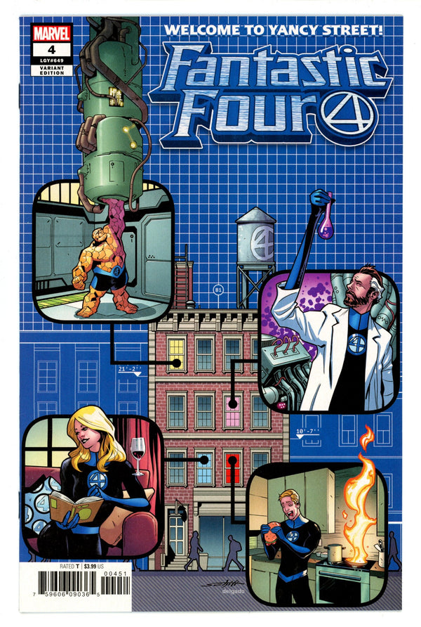 Fantastic Four Vol 6 4 (649) High Grade (2019) Schiti Variant