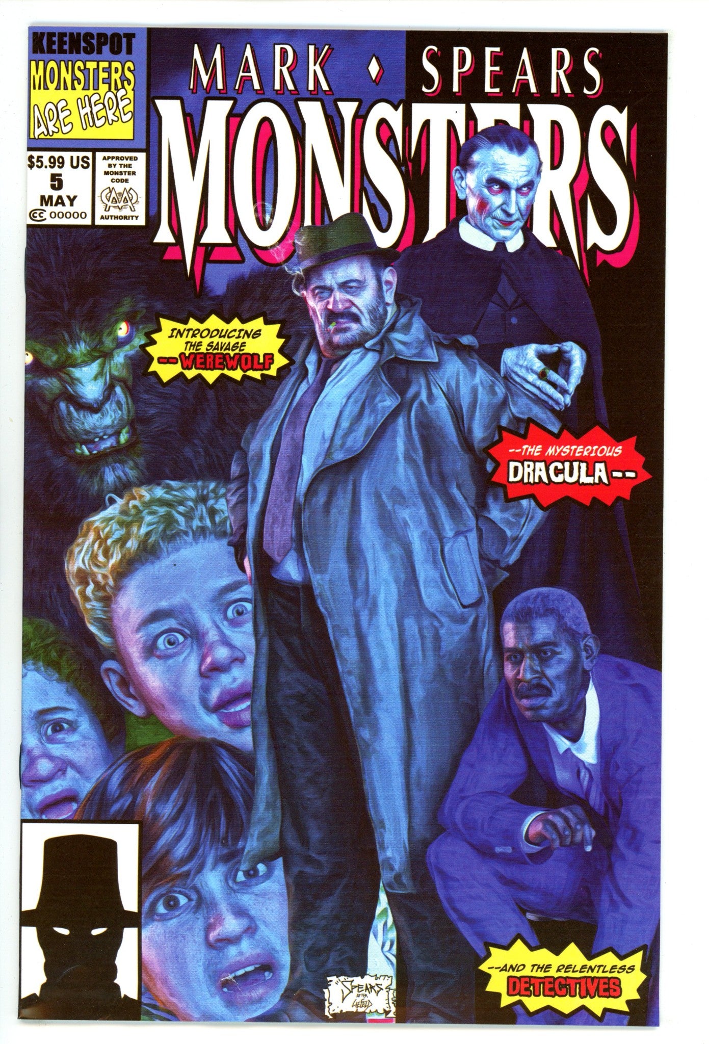 Mark Spears Monsters 5 Spears New Mutant #98 Homage Sealed Variant (2025)