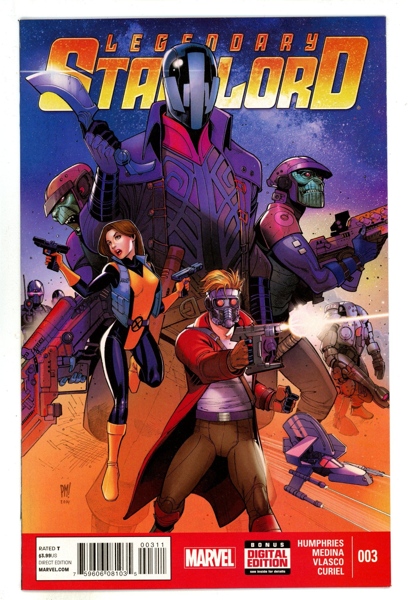 Legendary Star-Lord 3 High Grade (2014) 