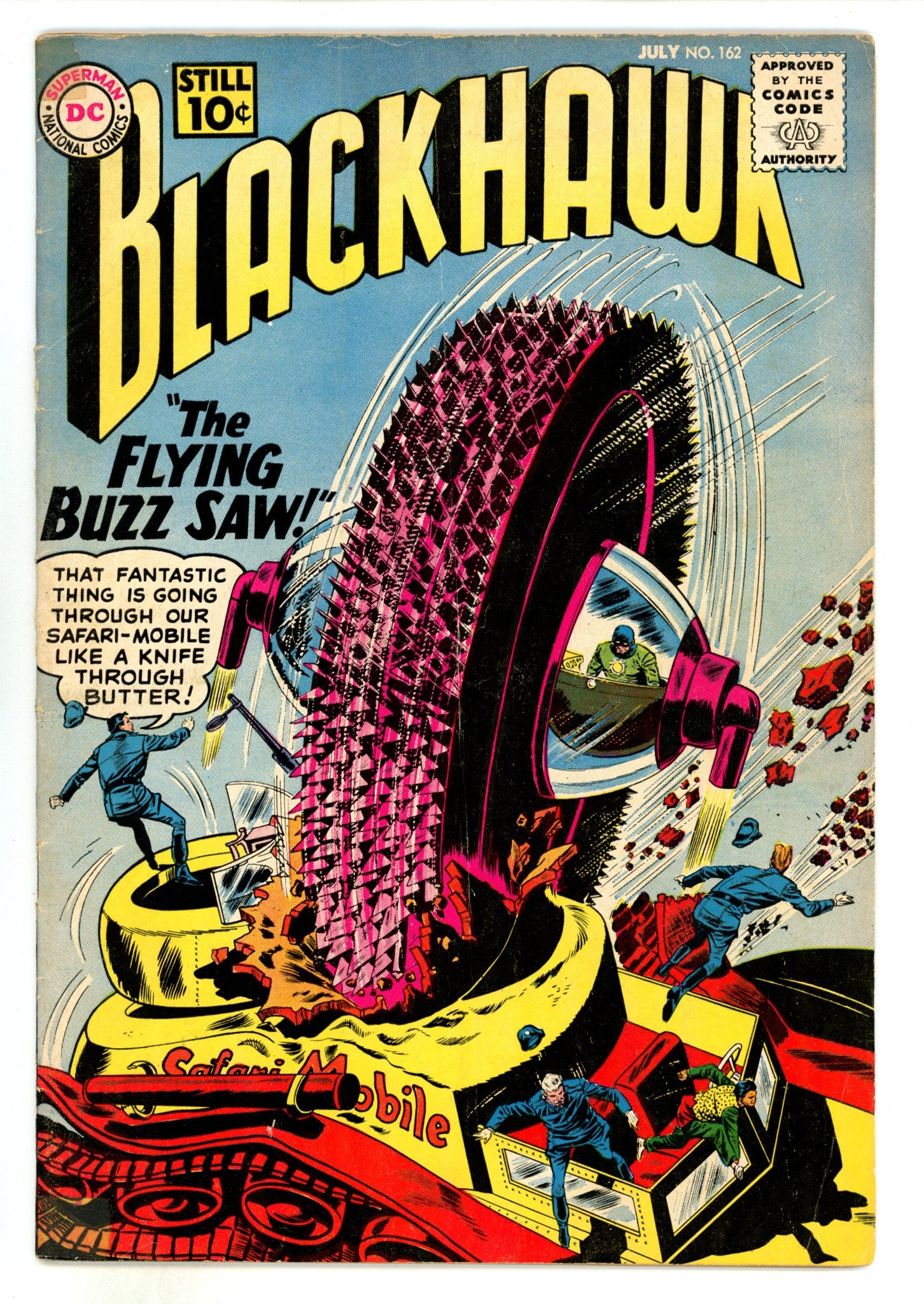 Blackhawk Vol 1 162 VG- (3.5) (1961) 