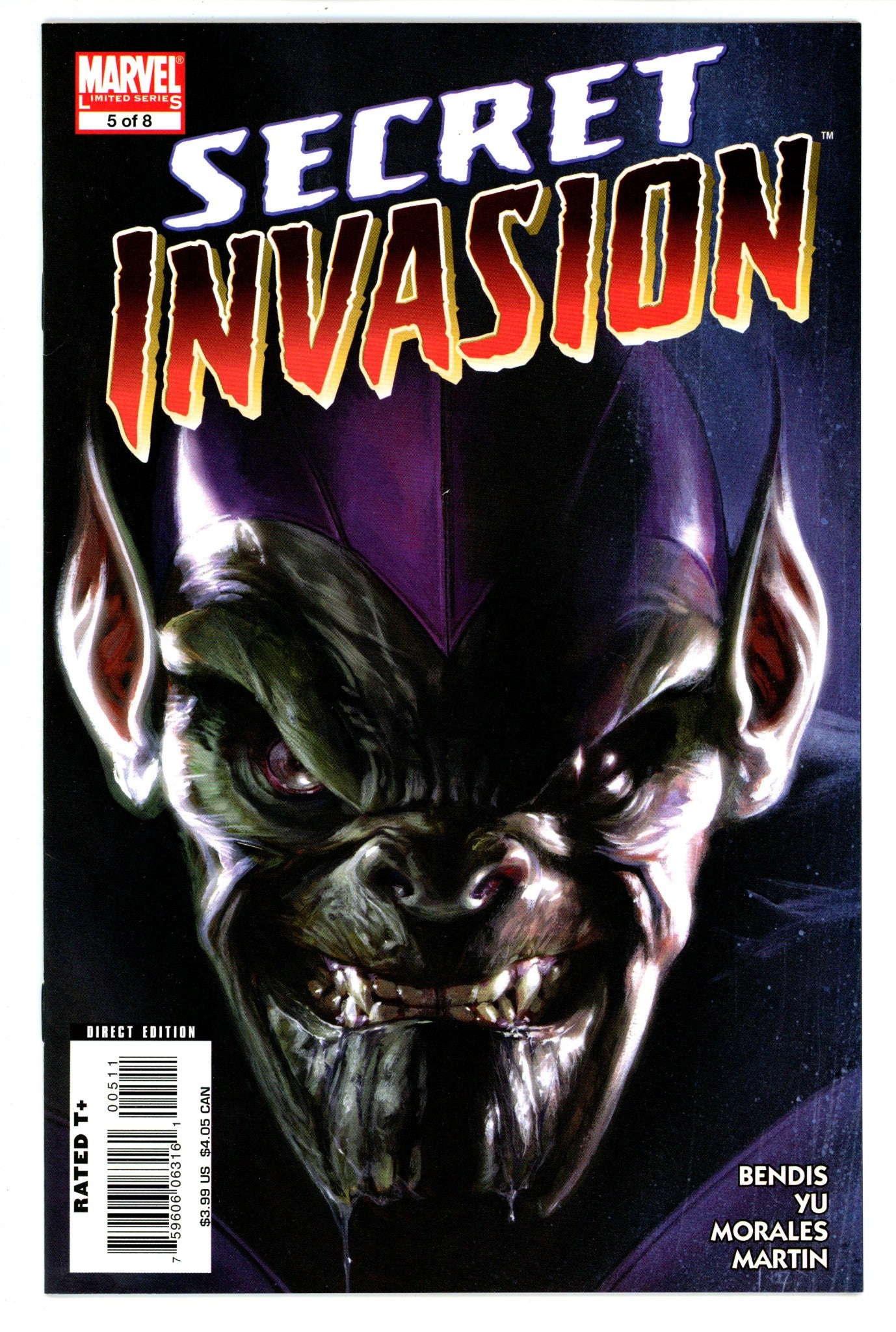 Secret Invasion Vol 1 5 High Grade (2008) 