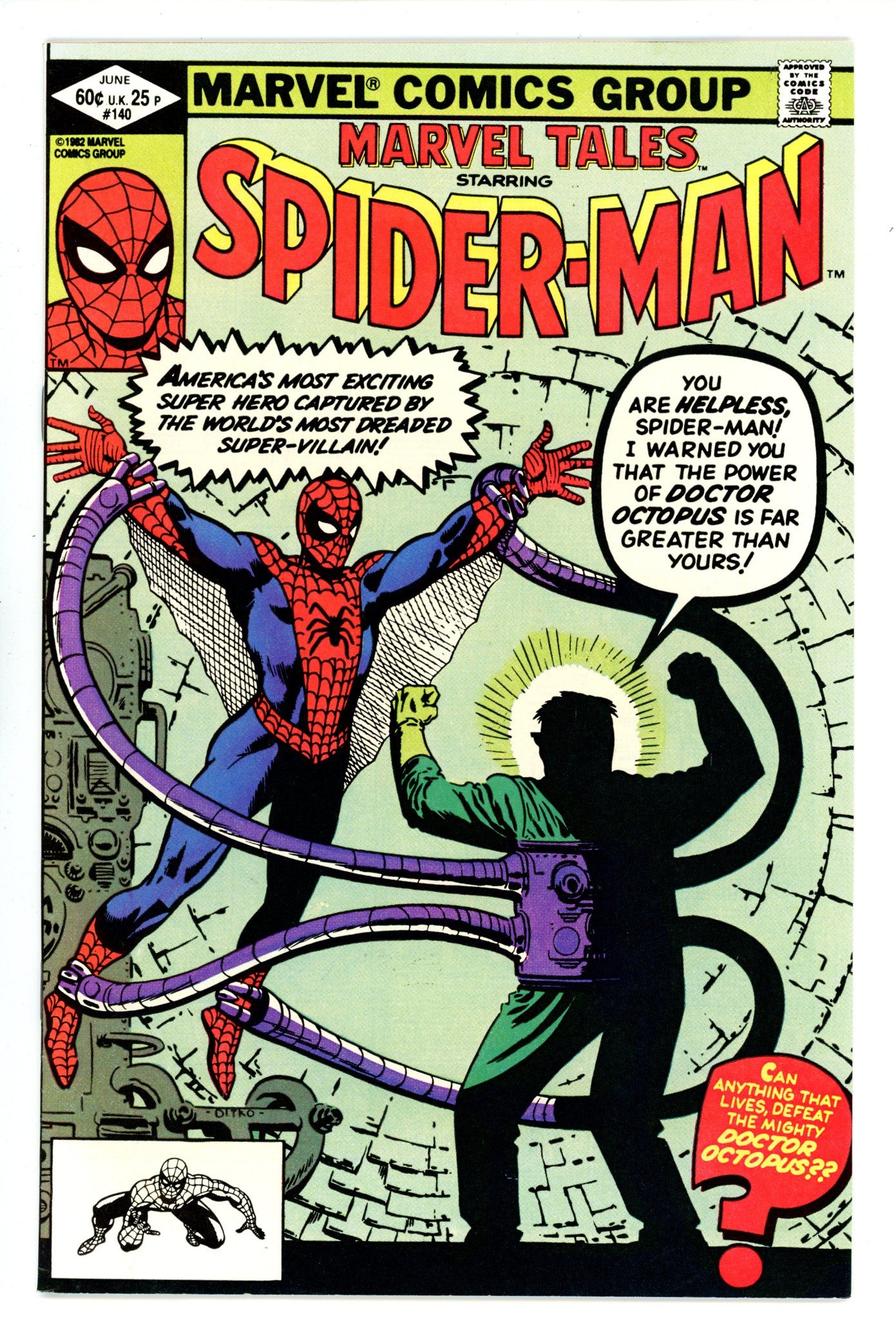 Marvel Tales Vol 2 140 Mid Grade (1982) 