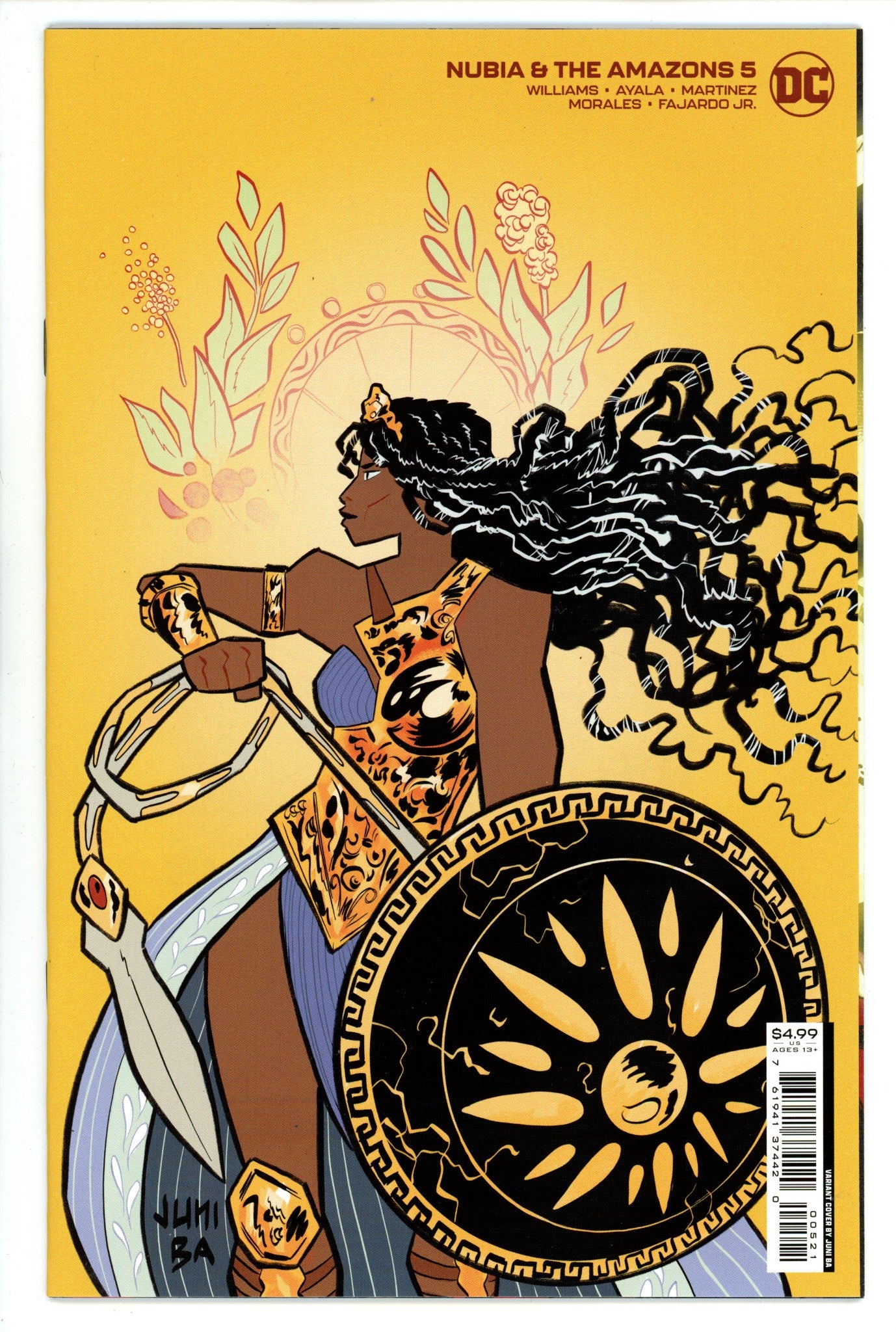 Nubia & the Amazons 5 High Grade (2022) Ba Variant 