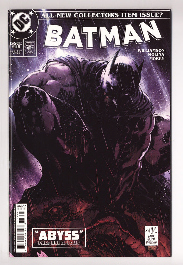 Batman Vol 3 118 High Grade (2022) Bogdanovic Variant