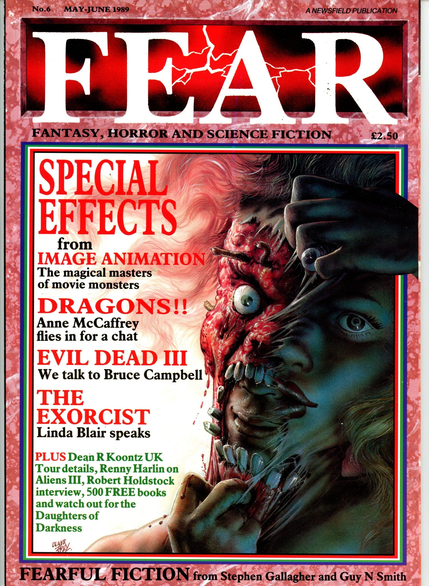 Fear 6 Mid Grade (1989) 